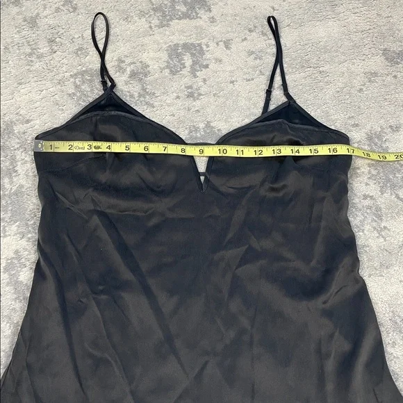 NWT Kiki De Montparnasse Harness Slip Dress Black Strappy Sz 8 - Picture 9 of 12